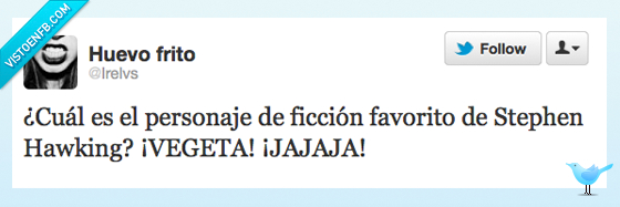 humor negro,Stephen Hawking,vegeta,personaje,ficción