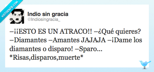 amantes,disparo,diamantes,Atraco