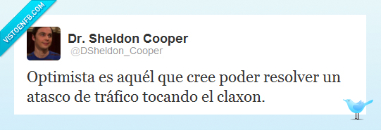 resolver,tráfico,Optimista,atasco,claxon