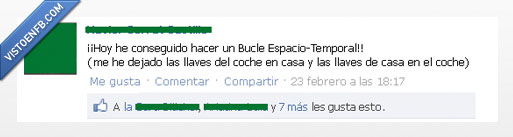 despistado,coche,casa,llaves,bucle