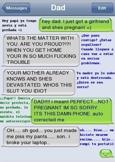 padres,embarazada,novia,iphone