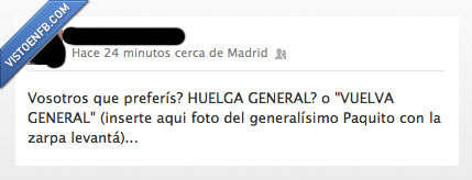 vuelva,huelga,general,franco,foto