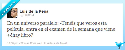 película,universo paralelo,libro