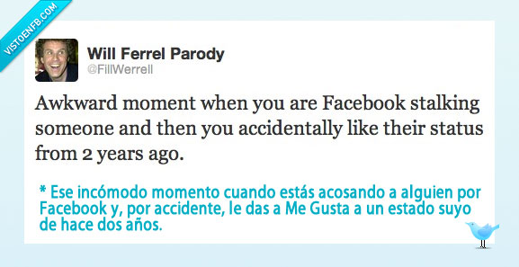 Acosando,Fill Werrell,Fail,estado,me gusta,año