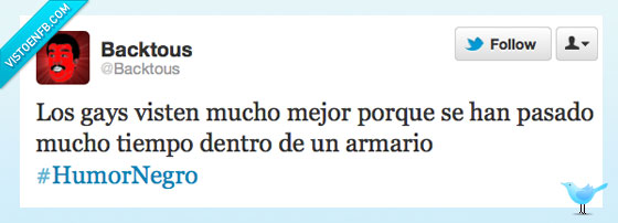 twitter,humor negro,armario,vestir