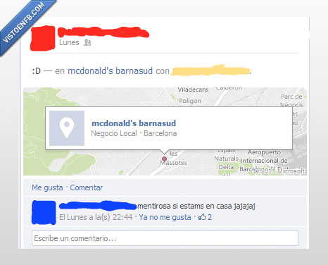 prima,mentira,Mc Donalds