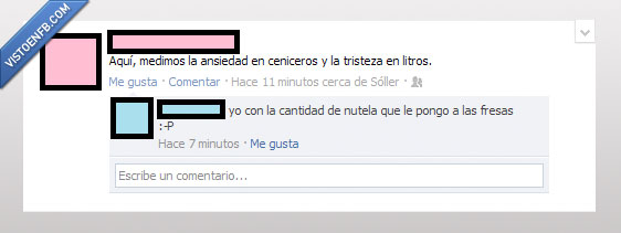 chocolate,contestación,conversación,estado,ansiedad,ceniceros,nutela,tristeza,litros,fresas