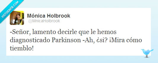 temblar. mira,Parkinson,diagnosticado,tiemblo