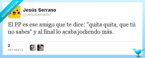 PP Recorte Rajoy Amigos Jodiendo No Ayudan