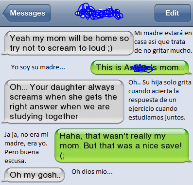 madre,gritar,hija,mensaje,mates