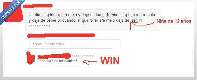 fumar,teletubbies,beber,leer