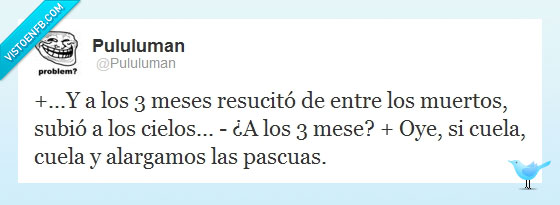 @Pululuman,pascuas,resucitar