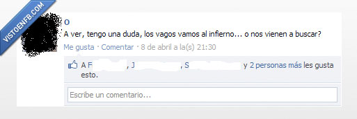 duda,vago,facebook,buscar,infiermo,morir