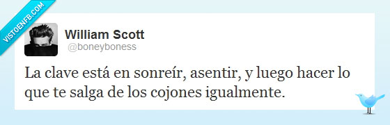 Sonreír,Asentir,hacer,clave,truco