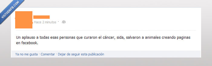 todos me la sudan,facebook,aplauso,enfermedades