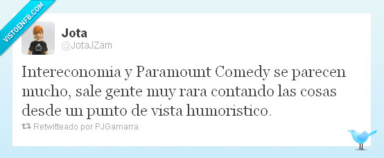 paramount comedy,intereconomía,humor,comparaciones,Televisión