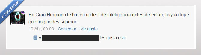 entrar,gran hermano,test inteligencia,tope,superar