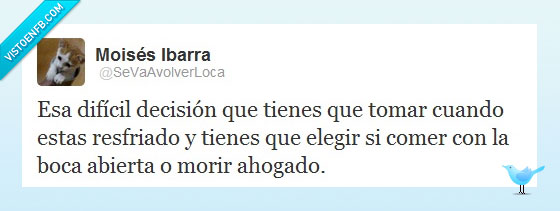 decision,resfriado,comer,boca,abierta,morir,ahogado
