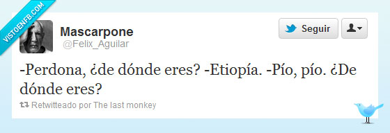 eres,donde,pío pío,Etiopía