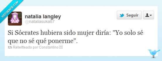 Sócrates,mujeres,solo,ponerme,ropa