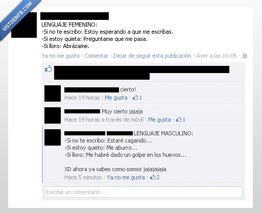 Win,Chicos,Chicas,Lenguajes,escribo,quieta,caga,aburro,golpe,huevos