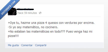 pizza,profesor,alumno matematicas,mates,cocinero,cocinar.