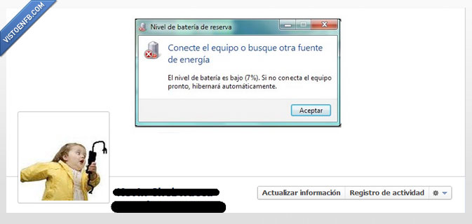 nena,timeline,facebook,bateria,cargador