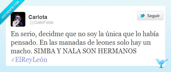 El Rey León,Twitter,Hermanos,Macho,Incesto,Disney