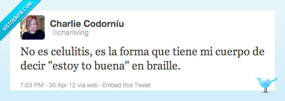 celulitis,braille,buena,decir,tocar