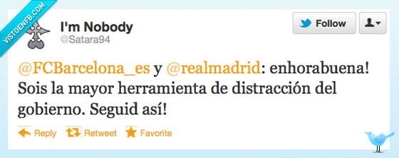 Madrid,gobierno,manipulación,PP,futbol,distracción,Barça