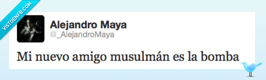 twitter,musulmán,amigo,bomba