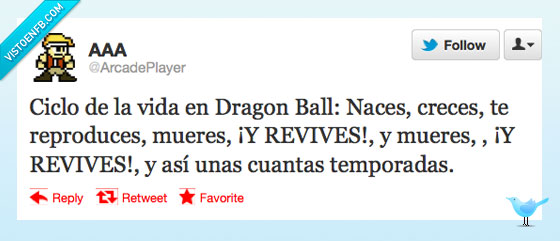 Twitter,dragon,ball,ciclo,vida