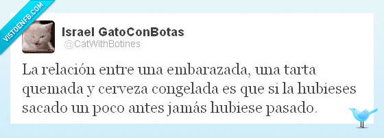 Relacion,embarazada,tarta,quemada,cerveza,congelada,jamas,reflexion