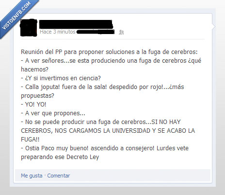 pp,fuga,cerebros,solucion,facebook,universidad,decreto,ley
