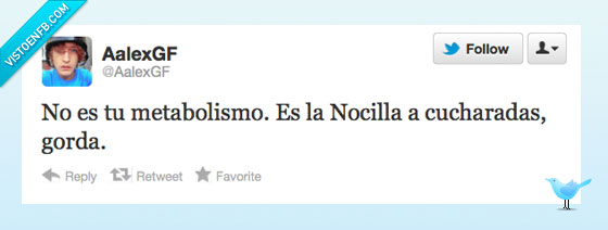 metabolismo,gorda,Nocilla,cucharadas