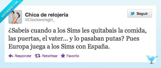 Europa,Sims,Twitter,España,matar,juega