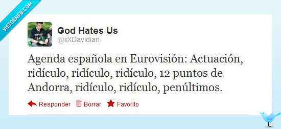España,Eurovisión,Ridículo,Andorra