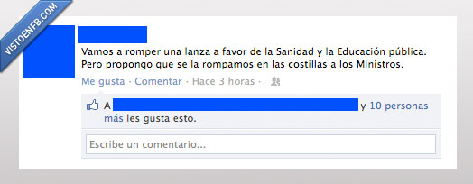 romper,lanza,costillas,Ministros,Educación,Pública,Sanidad