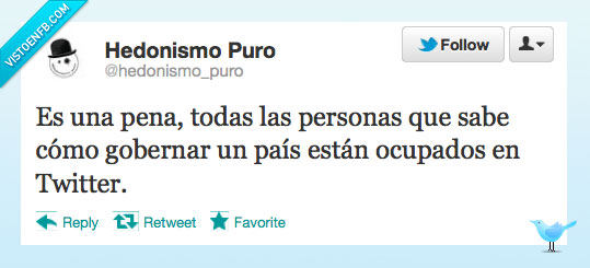 gobernar,twitter,país,escribir,opinión,política