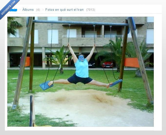 gorda,columpios,abierta,parque