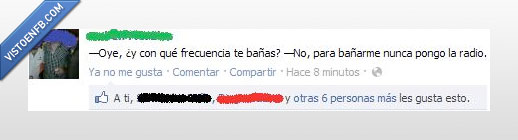 Bañarse,Frecuencia,Radio,Estado,baña