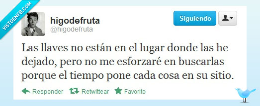 perder,llaves,sitio,cosas,tiempo