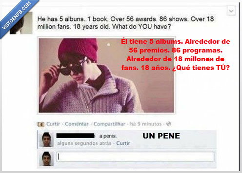 justin bieber,zas en toda la boca,conversacion