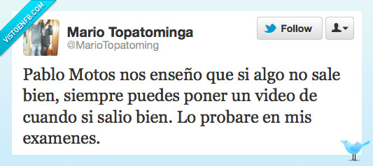 salir bien,vídeo,experimento,enseñar,pablo motos