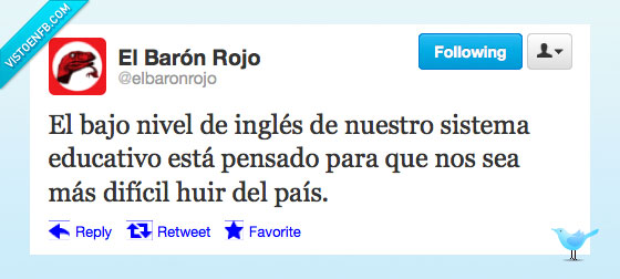 nivel,inglés,españa,huir,educación