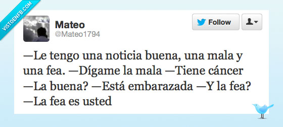 doctor,noticias,mala,buena,fea,cancer,embarazada,usted