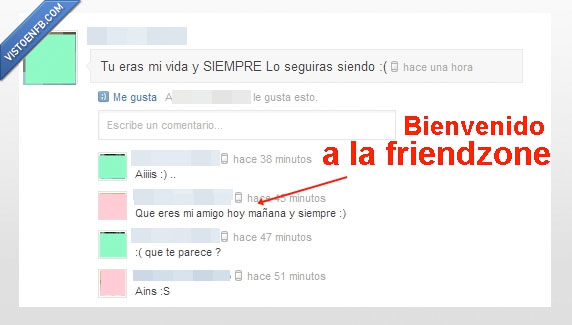 friendzone,amigos,tuenti,estado,vida,siempre,amor,pagafantas