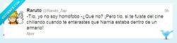Enlace a ¿Homófobo yo? por @Raruto_Zap