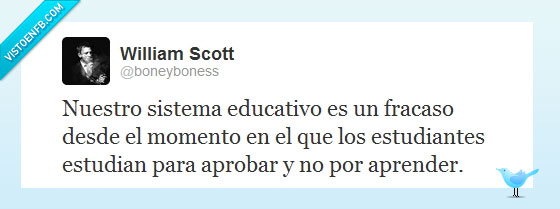 Sistema,fracaso,estudiantes,estudiar,aprobar,aprender