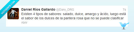 wtf,pasta,sabores,pantera rosa,ácido,amargo,dulce,salado,bollito